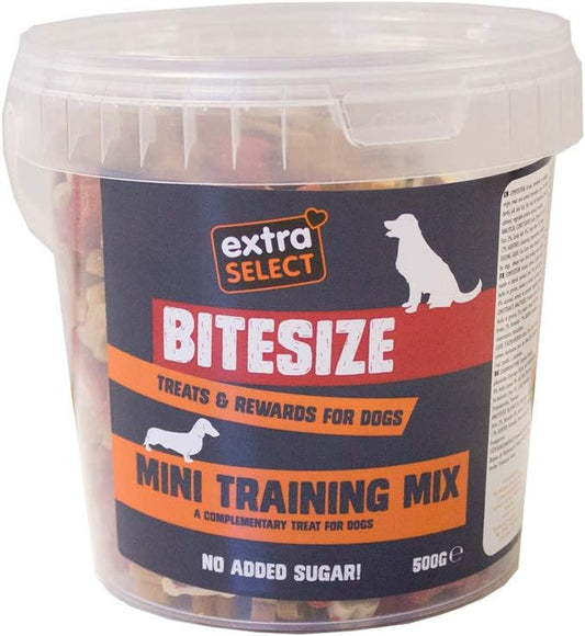 Extra Select Mini Training Treats - Mixed Soft High Value Dog Training Treats Fo